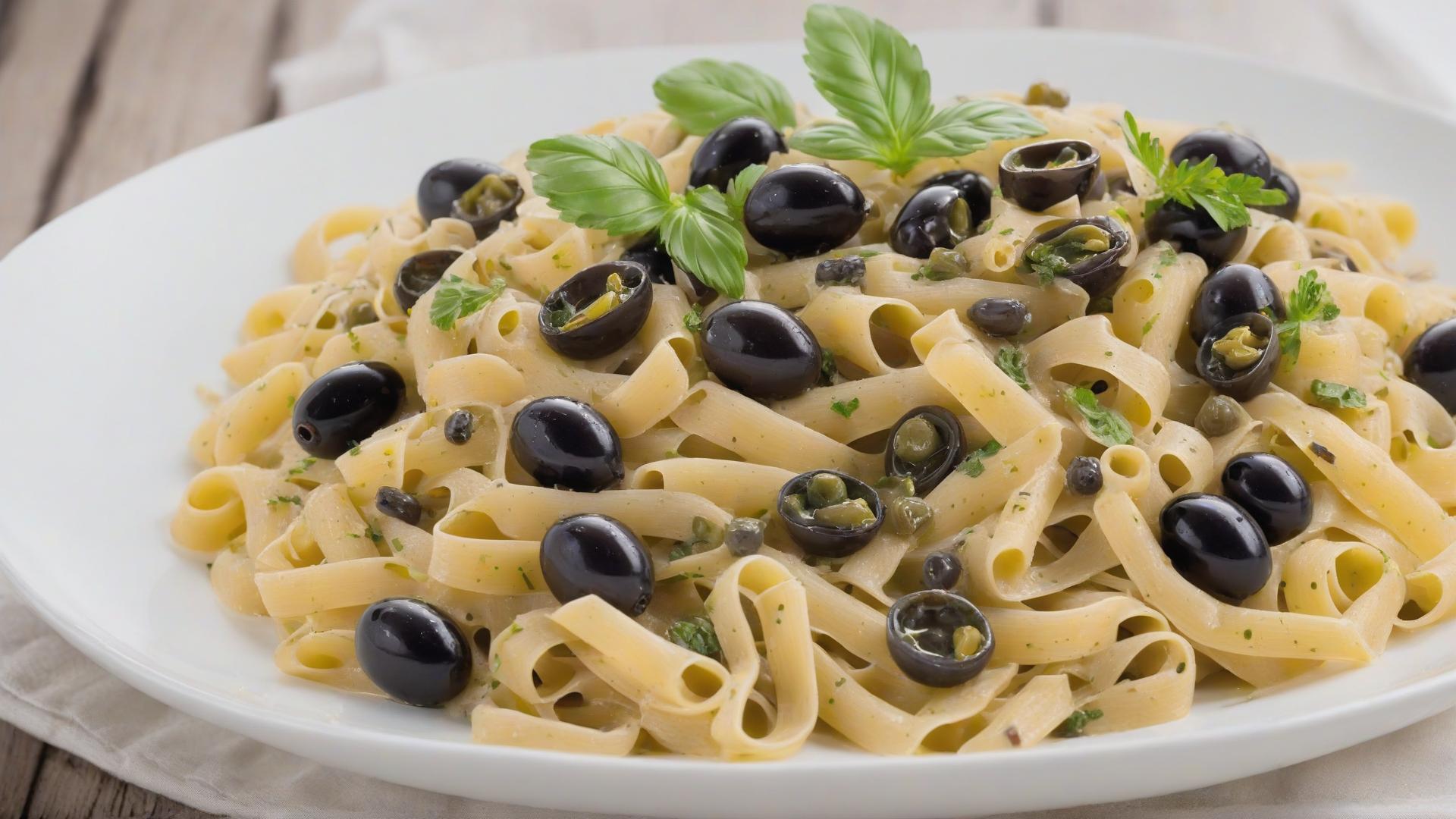 pasta olive e capperi